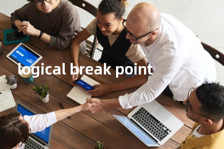 logical break point单词图解，单词释义场景配图