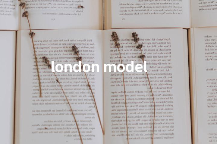 london model单词图解，单词释义场景配图