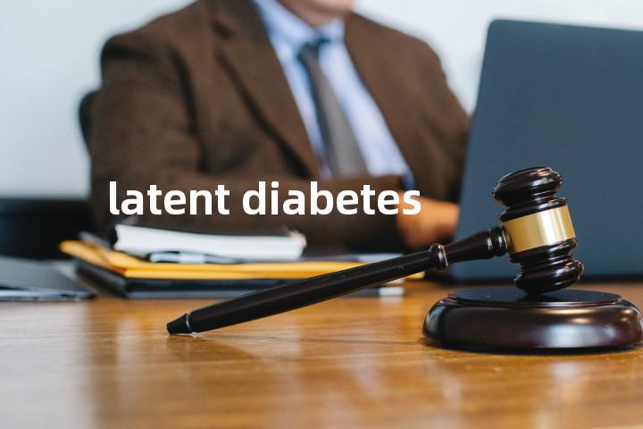 latent diabetes单词图解，单词释义场景配图