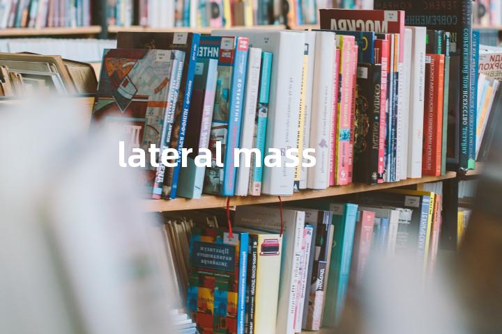 lateral mass单词图解，单词释义场景配图