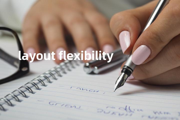 layout flexibility单词图解，单词释义场景配图