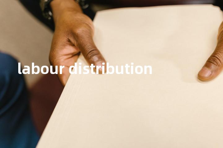 labour distribution单词图解，单词释义场景配图
