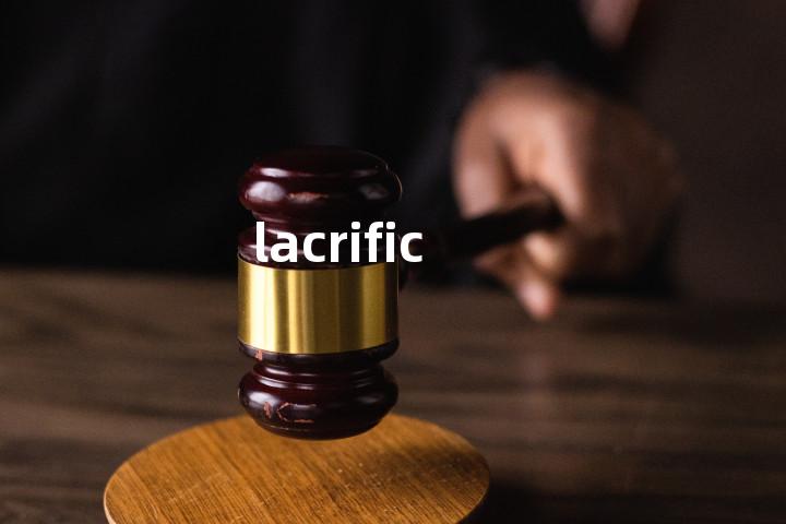 lacrific单词图解，单词释义场景配图