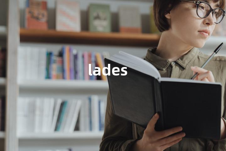 lades单词图解，单词释义场景配图