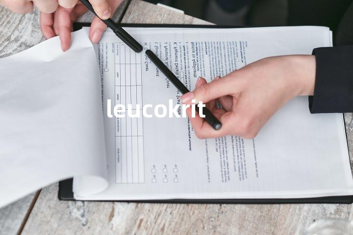 leucokrit单词图解，单词释义场景配图