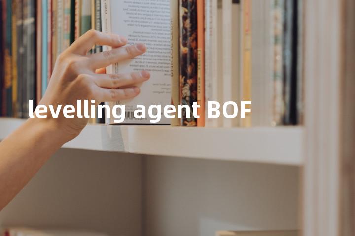 levelling agent BOF单词图解，单词释义场景配图