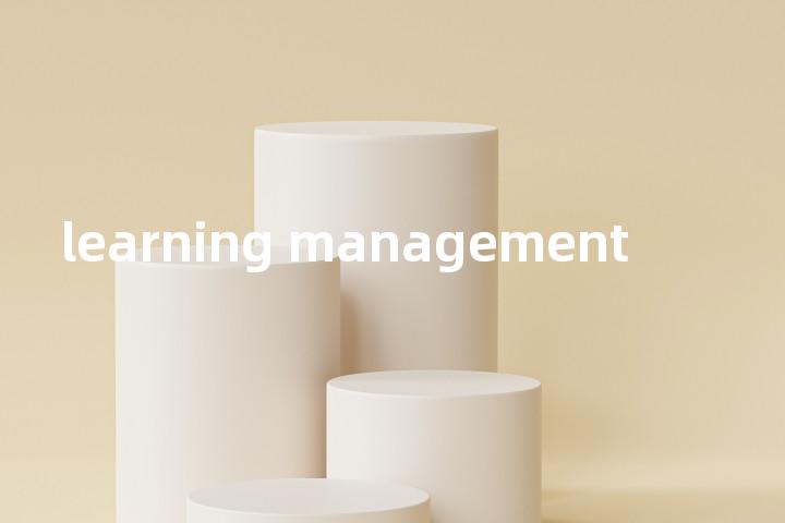 learning management单词图解，单词释义场景配图