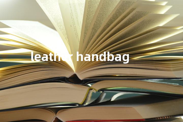 leather handbag单词图解，单词释义场景配图