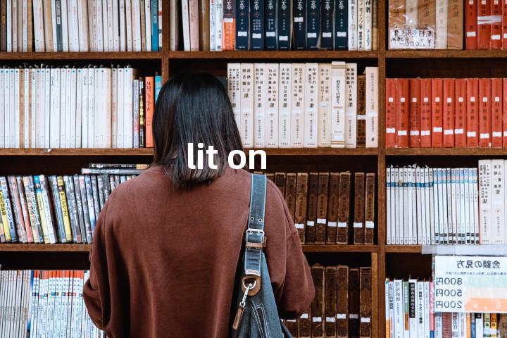 lit on单词图解，单词释义场景配图