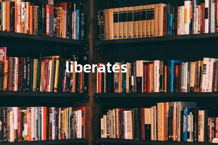 liberates单词图解，单词释义场景配图