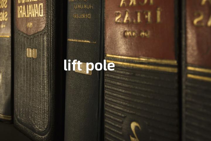 lift pole单词图解，单词释义场景配图