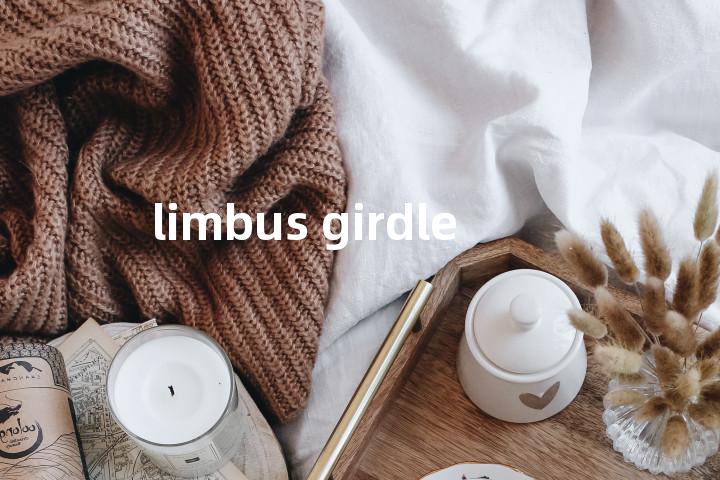 limbus girdle单词图解，单词释义场景配图