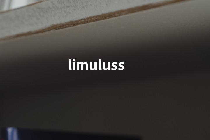 limuluss单词图解，单词释义场景配图