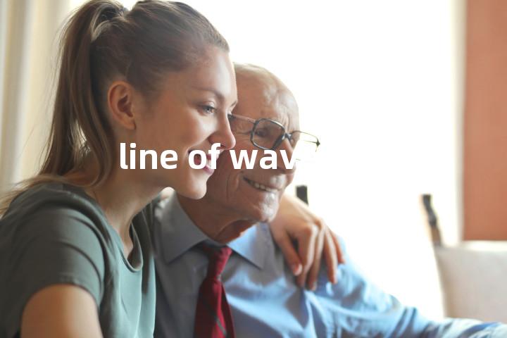 line of wave单词图解，单词释义场景配图