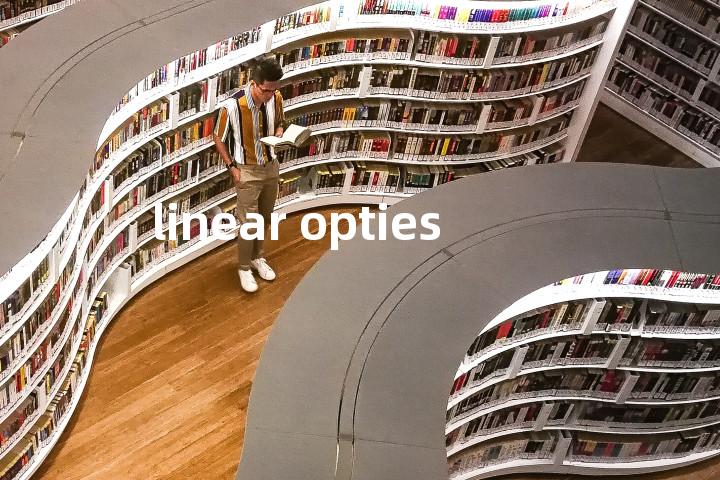 linear opties单词图解，单词释义场景配图