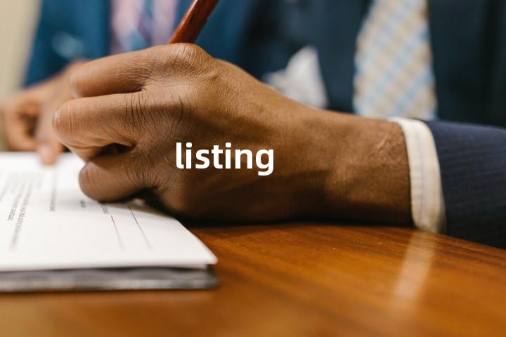 listing