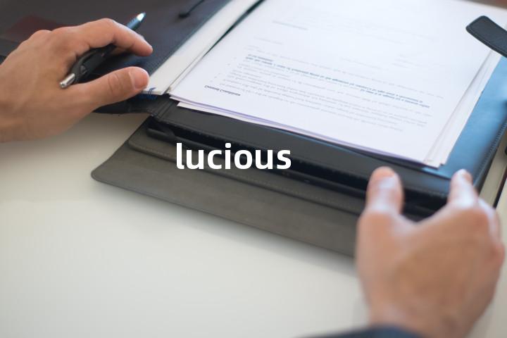 lucious单词图解，单词释义场景配图