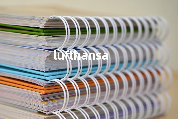 lufthansa单词图解，单词释义场景配图