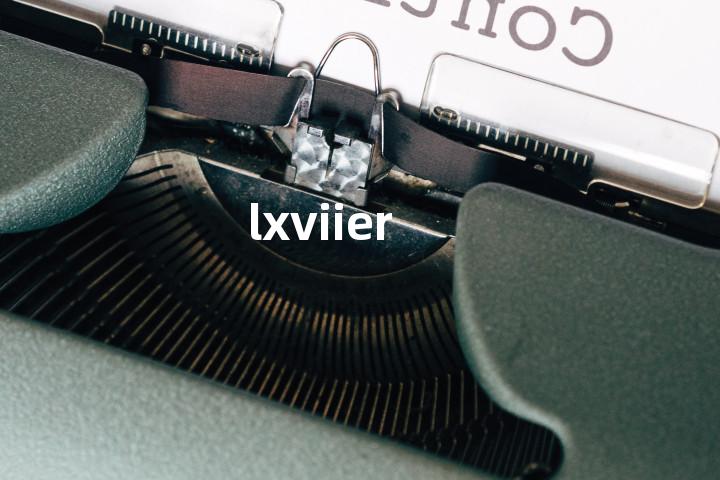 lxviier单词图解，单词释义场景配图