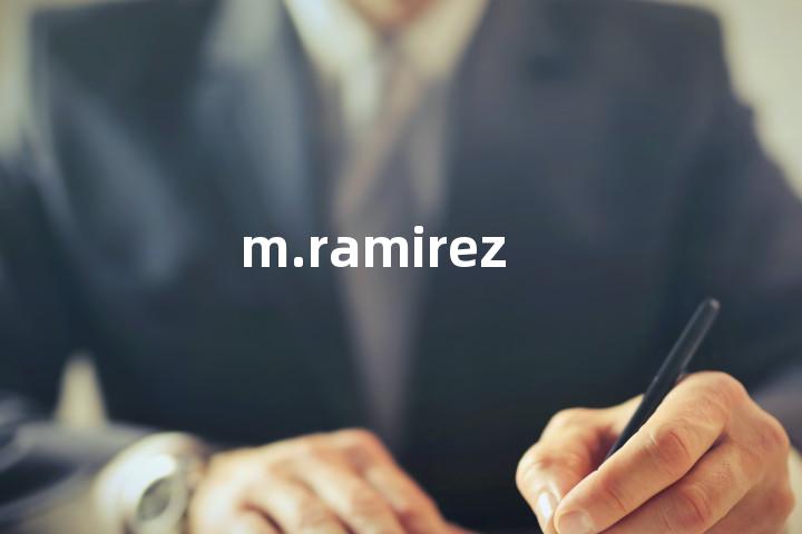 m.ramirez单词图解，单词释义场景配图