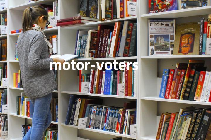 motor-voters单词图解，单词释义场景配图