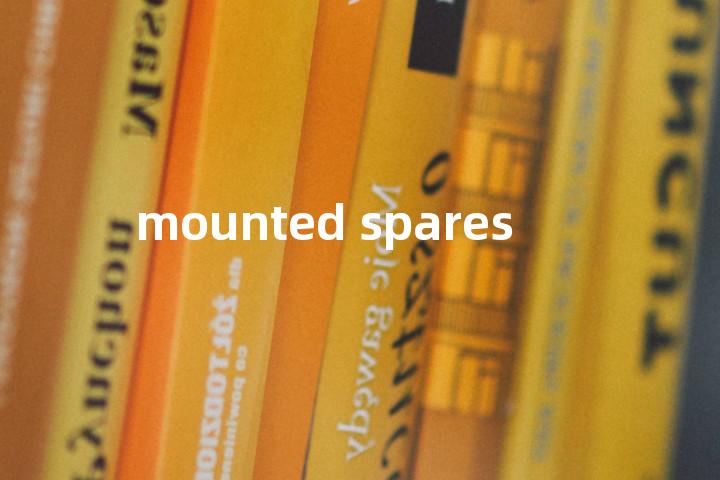mounted spares单词图解，单词释义场景配图