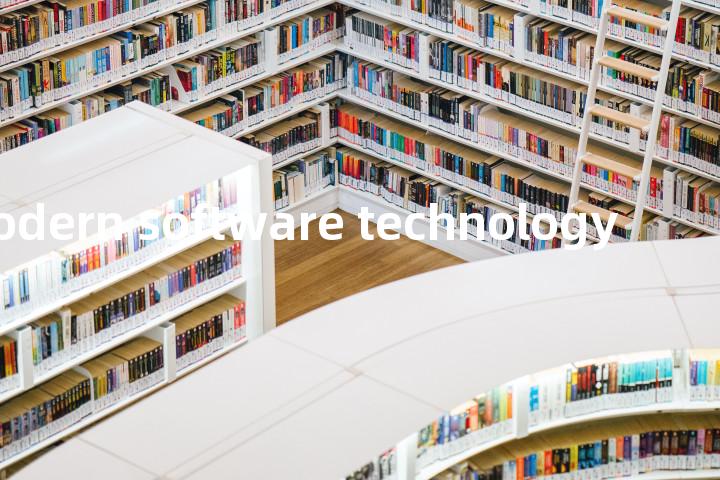 modern software technology单词图解，单词释义场景配图