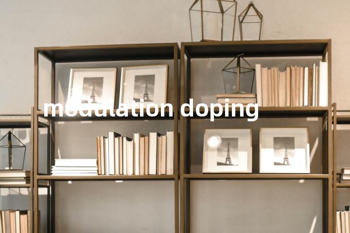 modulation doping单词图解，单词释义场景配图