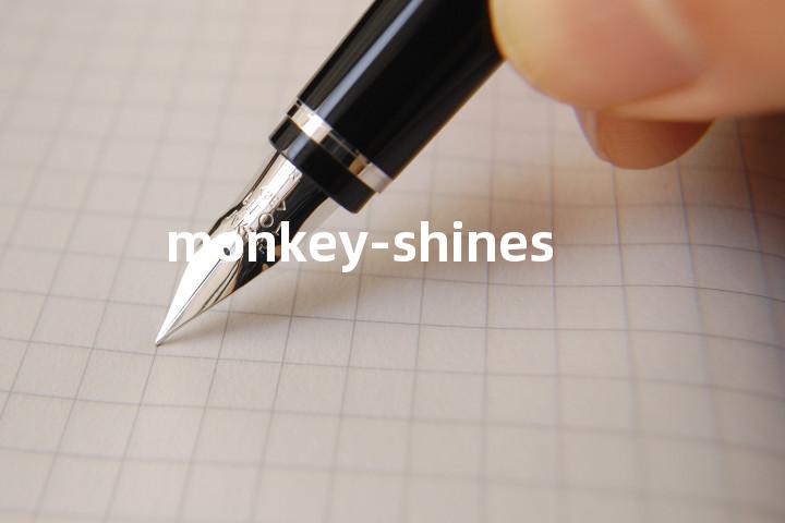 monkey-shines单词图解，单词释义场景配图