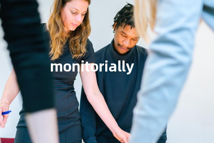 monitorially单词图解，单词释义场景配图