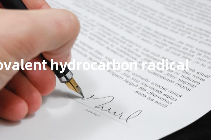 monovalent hydrocarbon radical单词图解，单词释义场景配图