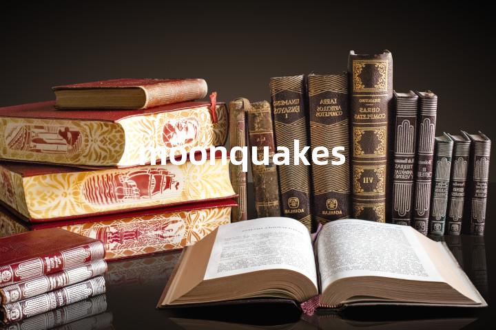 moonquakes单词图解，单词释义场景配图
