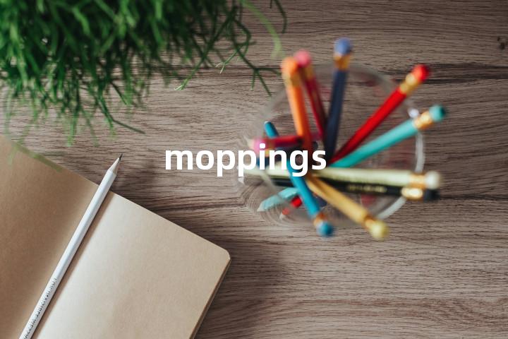 moppings单词图解，单词释义场景配图