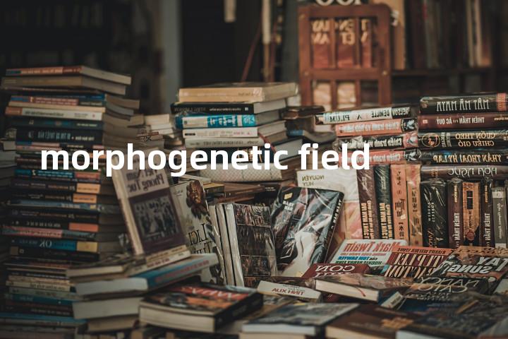 morphogenetic field单词图解，单词释义场景配图