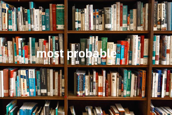 most probable单词图解，单词释义场景配图