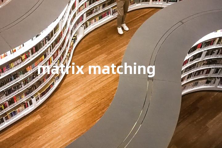 matrix matching单词图解，单词释义场景配图