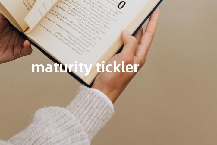 maturity tickler单词图解，单词释义场景配图