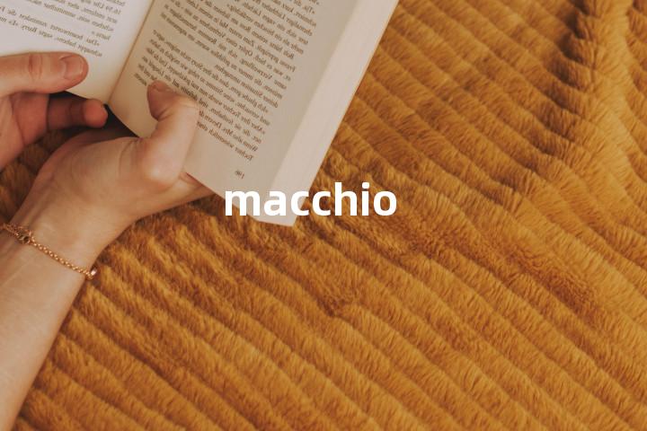 macchio单词图解，单词释义场景配图