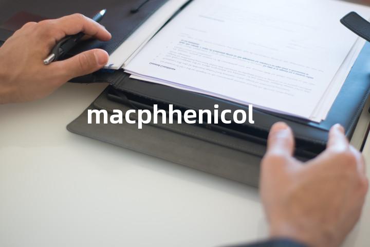 macphhenicol单词图解，单词释义场景配图