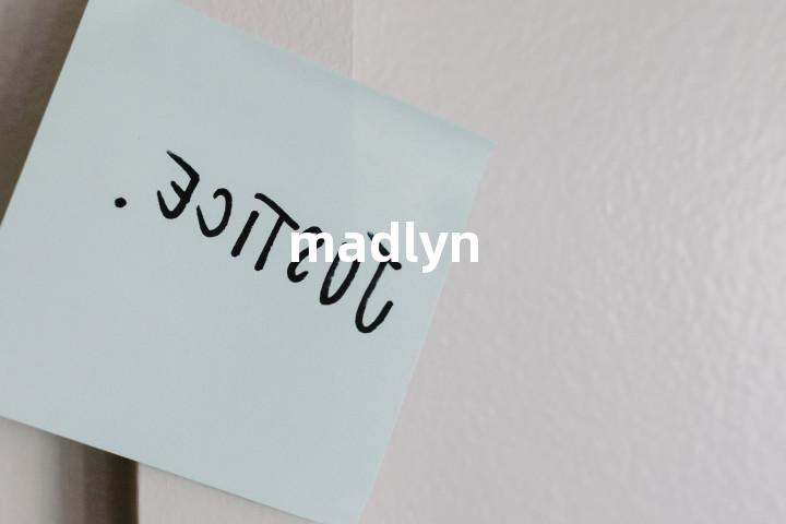 madlyn单词图解，单词释义场景配图