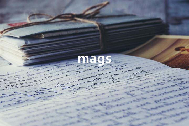 mags单词图解，单词释义场景配图