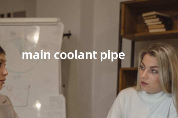 main coolant pipe单词图解，单词释义场景配图