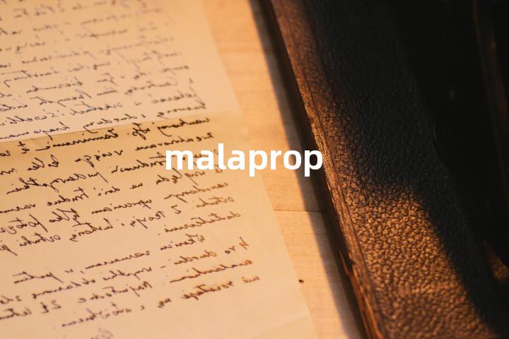 malaprop