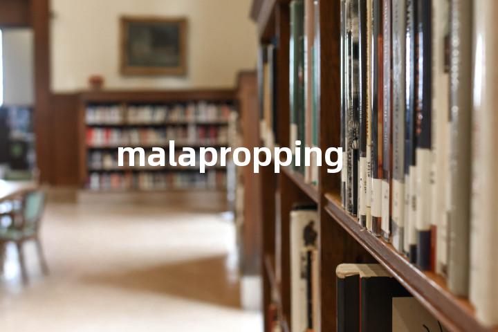 malapropping单词图解，单词释义场景配图