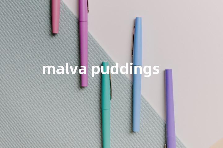 malva puddings单词图解，单词释义场景配图