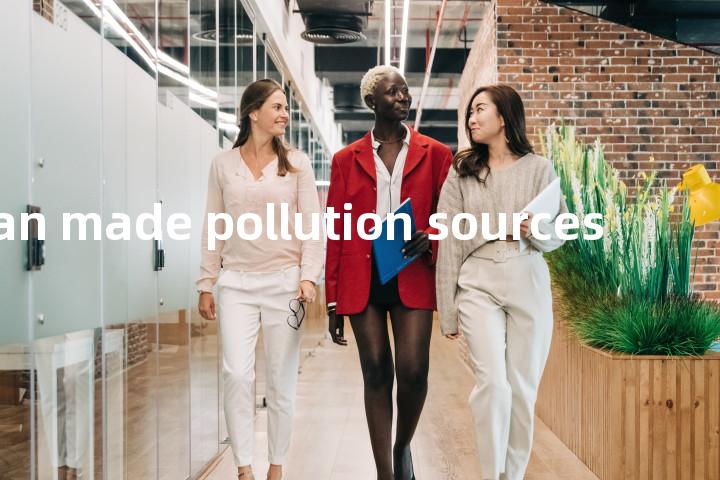 man made pollution sources单词图解，单词释义场景配图