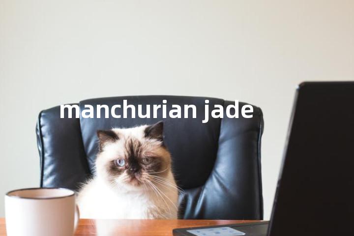 manchurian jade单词图解，单词释义场景配图
