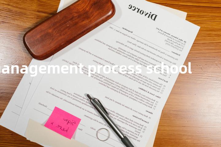 management process school单词图解，单词释义场景配图