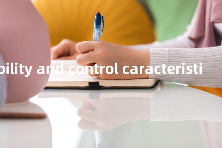 maneuverability and control caracteristics单词图解，单词释义场景配图
