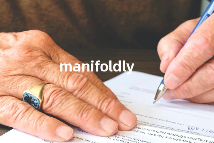 manifoldly单词图解，单词释义场景配图